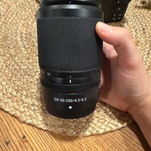 Nikon Black DX 50-250mm Zoom Lens